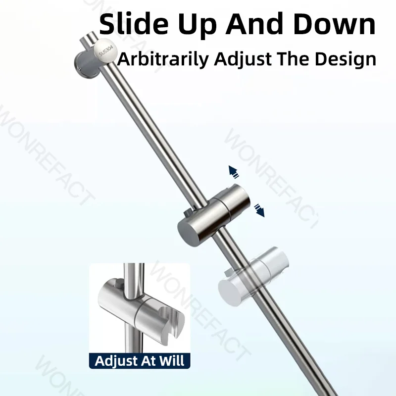 Shower Bracket Adjustable for Bathroom shower rod holder height adjustable shower bar adjustable shower bracket