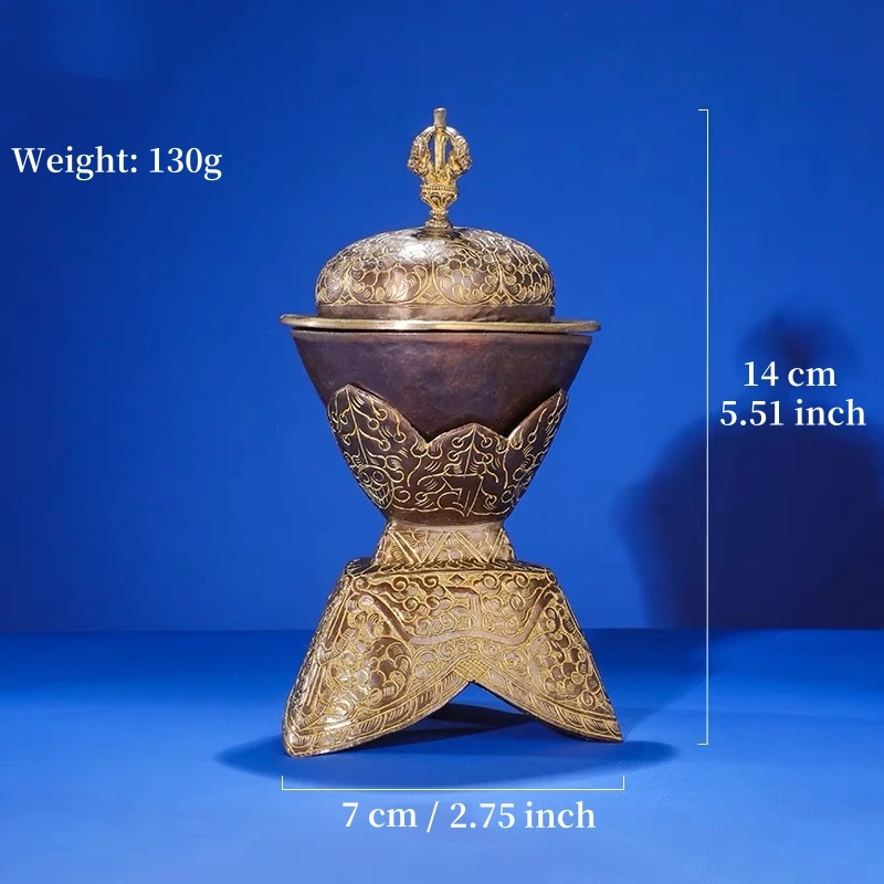 仏教タントラ器具.縁起の良い八宝合金仏の装飾 【公式通販】