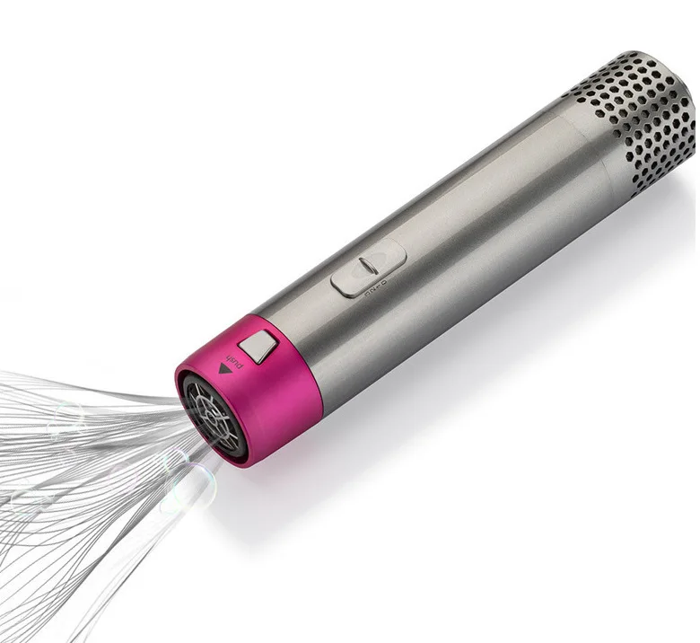 5 In 1 Big Wave Formers Hot Wind Care Rollers Wet and Dry Hair Dryer 1000W Auto Rotating Hair Curler Iron