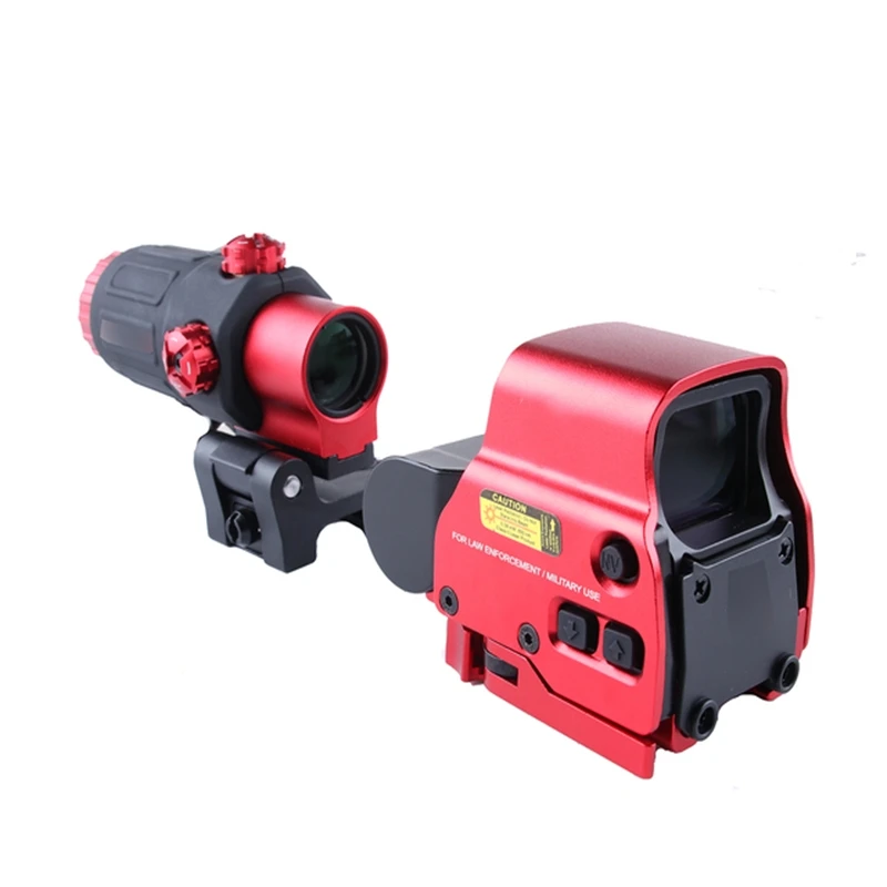 Rifle Scope Mount Tactical Hologram Combination 558+G33 Rifle Sight Optical Sight 3 x Magnifier For Fast Installation Of Side-Turning