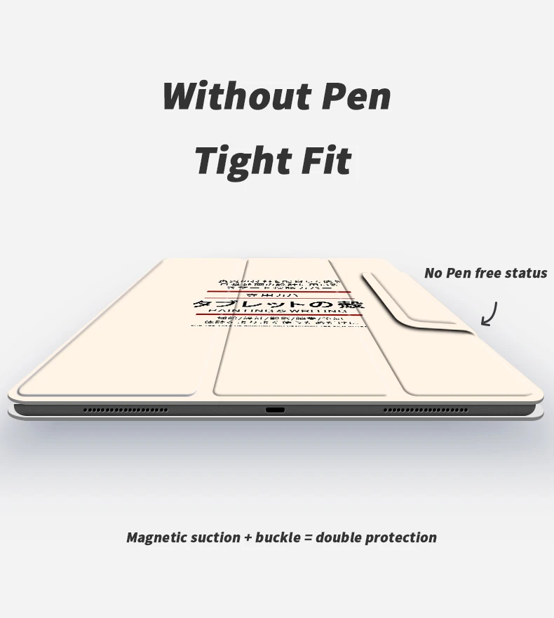 Zoyu-estojo Magnético Destacável para Ipad Ipad 10 Air 5ª Geração 10.9 Pro 11 12.9 Mini Estojo Magnético - Imagem 6