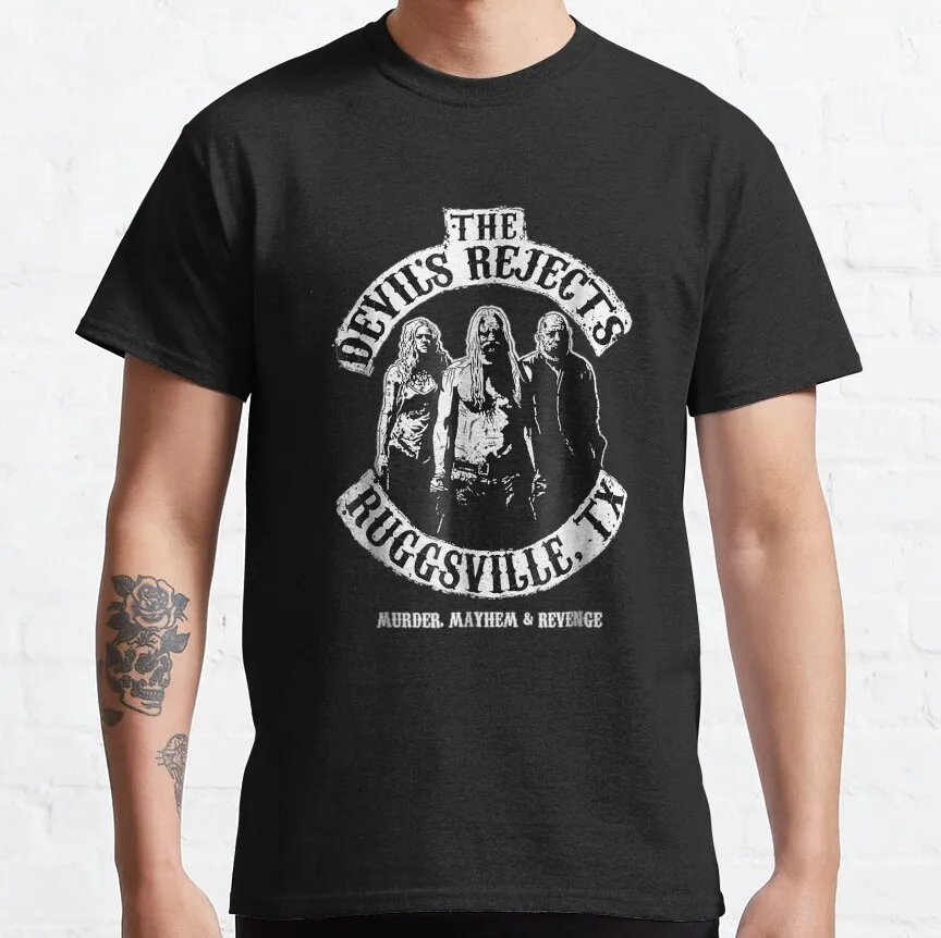 3 From Hell Horror Movie Classic T-Shirt – Otis, Baby, and Captain Spaulding