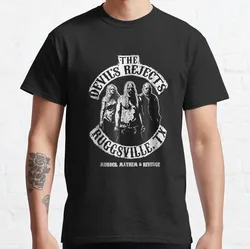 3 From Hell Horror Movie Classic T - Shirt - Otis, Baby, and Captain Spaulding - S (Devils Rejects)