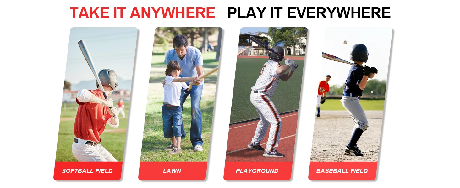 baseball net with tee