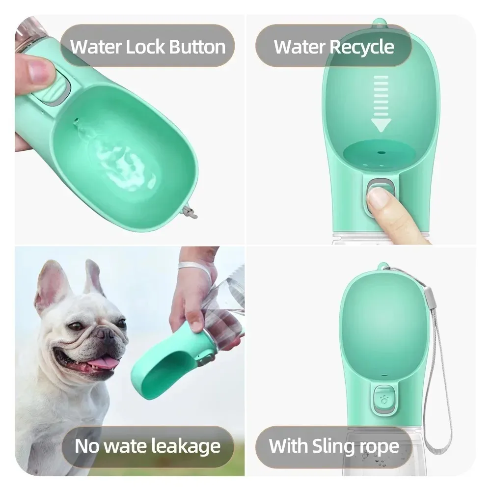 Portable Leakproof Pet Water Bottle 6