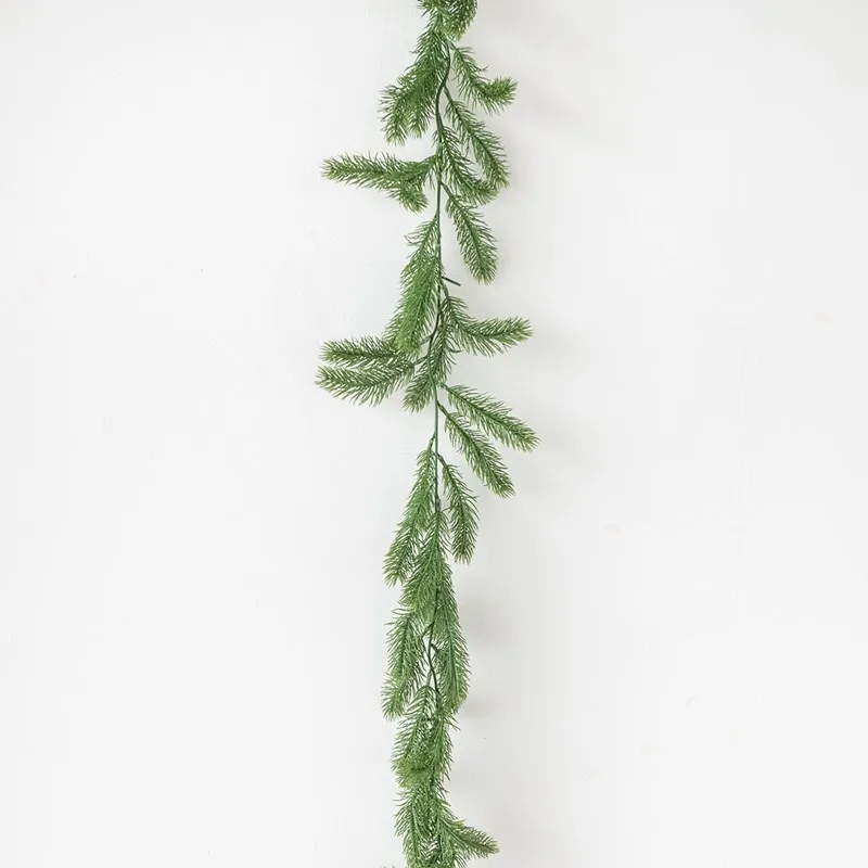 72 Mesh-Kiefernnadeln, künstliche Pflanzen zur Weihnachtsbaumdekoration, Grasranken, für Garten, Haus, Hochzeit, hohe Qualität – Detail 4