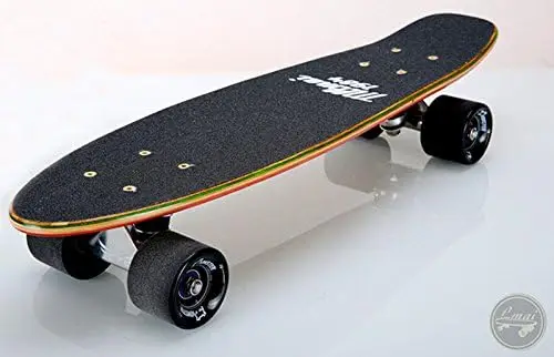 

22'' Bamboo Cruiser Maple Wood Skateboard Board rails ” deck Patimes de velocidad profesionales Longboard bag Mm longboard whe