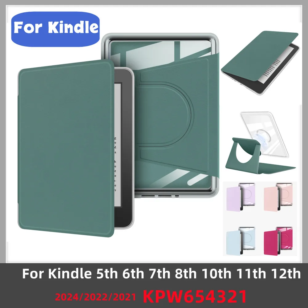 Smart Rotating Ebook Stand Cover with Colorsoft Technology