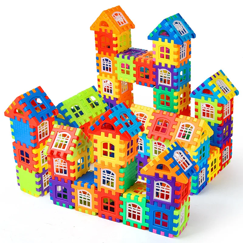 Children 3D Puzzle Game Cube Block Toys Design Build Own Building Blocks Children's Educational Toys Parent-Child Interaction puzzle toys building blocks toys