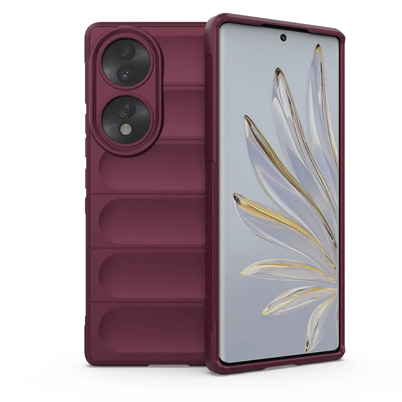 Shockproof Soft Silicone Rubber Bumper Phone Cover, 6.67 Inch
