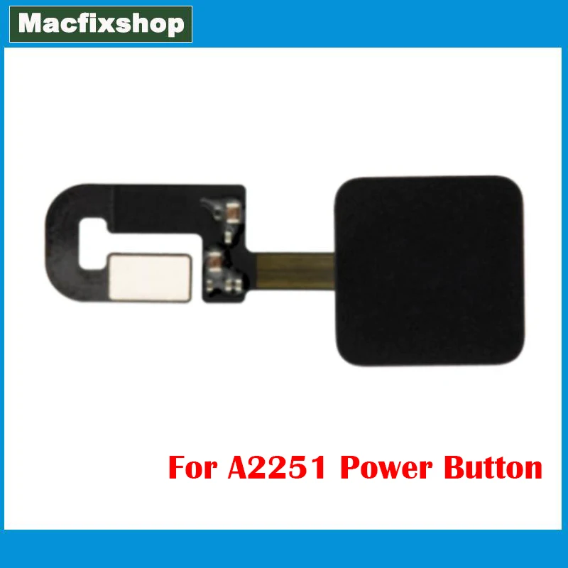 Testado Original A2251 Toque id Botão de Energia para Macbook Pro Retina 13 A2251 Botão de Energia em Fora Emc 3348 Substituição