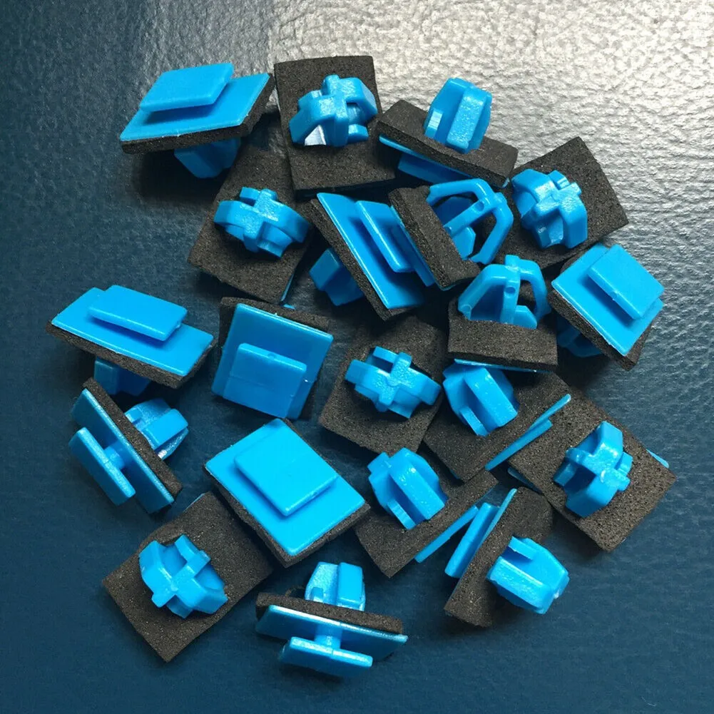 Clips 30PCS Car Plastic Side Moulding And Door Trim Fit For Hyundai Santa Fe For Kia Sportage 877561F000 87756-1F000 car fastener clips car retainer clips auto fastener clips car fastener clip auto fastener clip kit