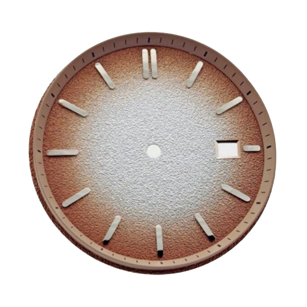 35mm Diameter Date Watch Dial - NO Luminous, Sterile Design, For Watch Crafting & Repairs