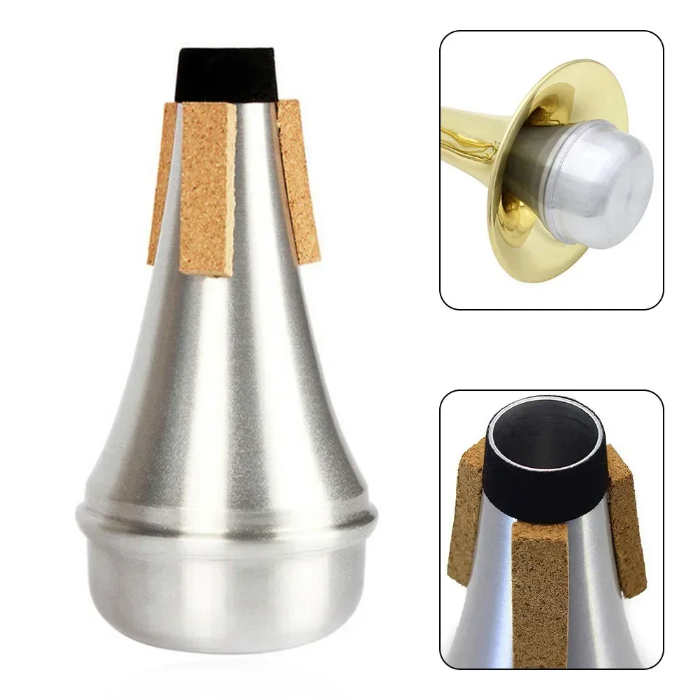 Trumpet Instrument High Quality Trumpet Mute Silenter Trumpets Tool Anti-disturbance Instrument Lightweight Practice 133mm