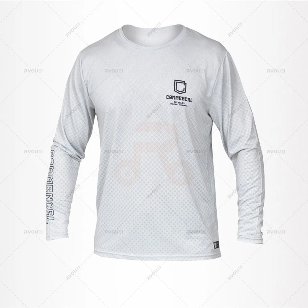 thumbnail image 1 of Camiseta de motocross Commencal, bicicleta, BMX, bicicleta de descenso de montaña, manga larga, camisetas de carreras de enduro, camisetas de ciclismo, DH, MTB, O, 1 of 5