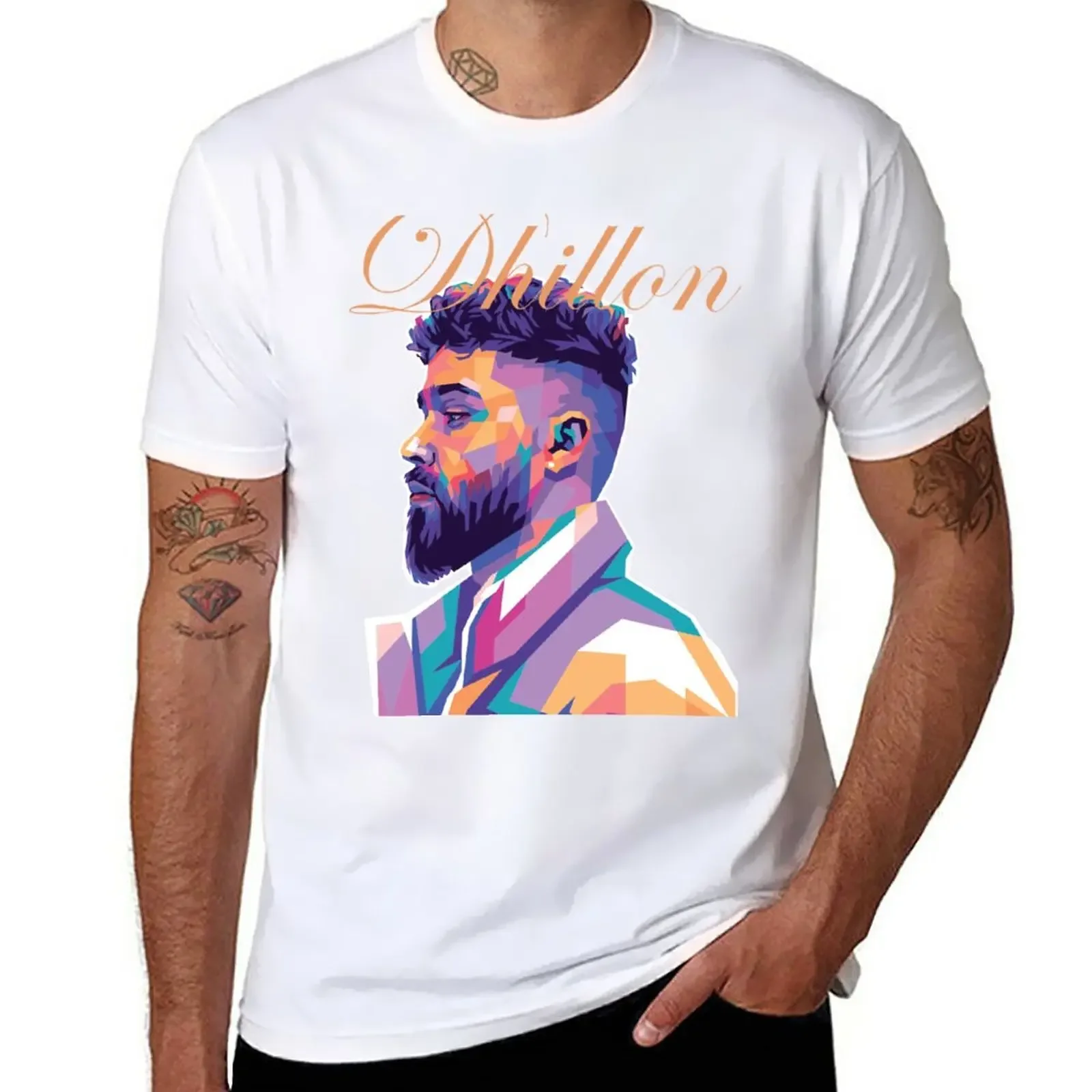 

AP Dhillon T-Shirt tees summer top korean fashion cute clothes fitted t shirts for men