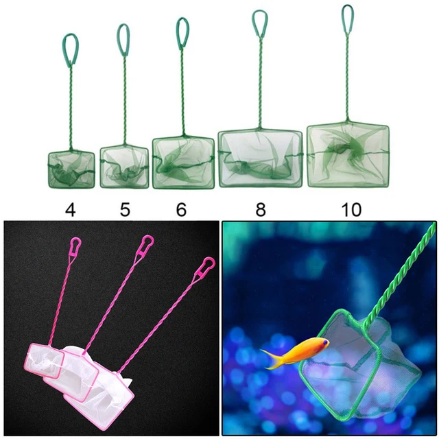 Aquarium Fishing Net Portable Scoop Net Long Handle Square Fish Tank Accessories Water Cleaning Scoop Net Floating Cleaning Net Aquarium Fishing Net Portable Scoop Net Long Handle Square Fish Tank Accessories Water Cleaning Scoop Net Floating Cleaning Net