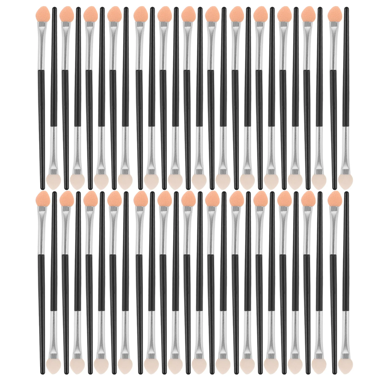 100Pcs 미니 스폰지 페인트 브러쉬 공예품을위한 미세한 디테일 블렌딩 어플리케이터 카드 만들기 잉크 아크릴 페인팅 도구 아티스트