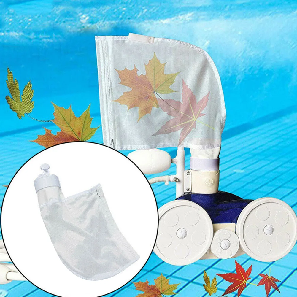 Pool Cleaner Filter Bag Useful Zipper Replacement Filtration Bags Pouches Pool Vacuum Cleaner for Polaris 280 480 Model