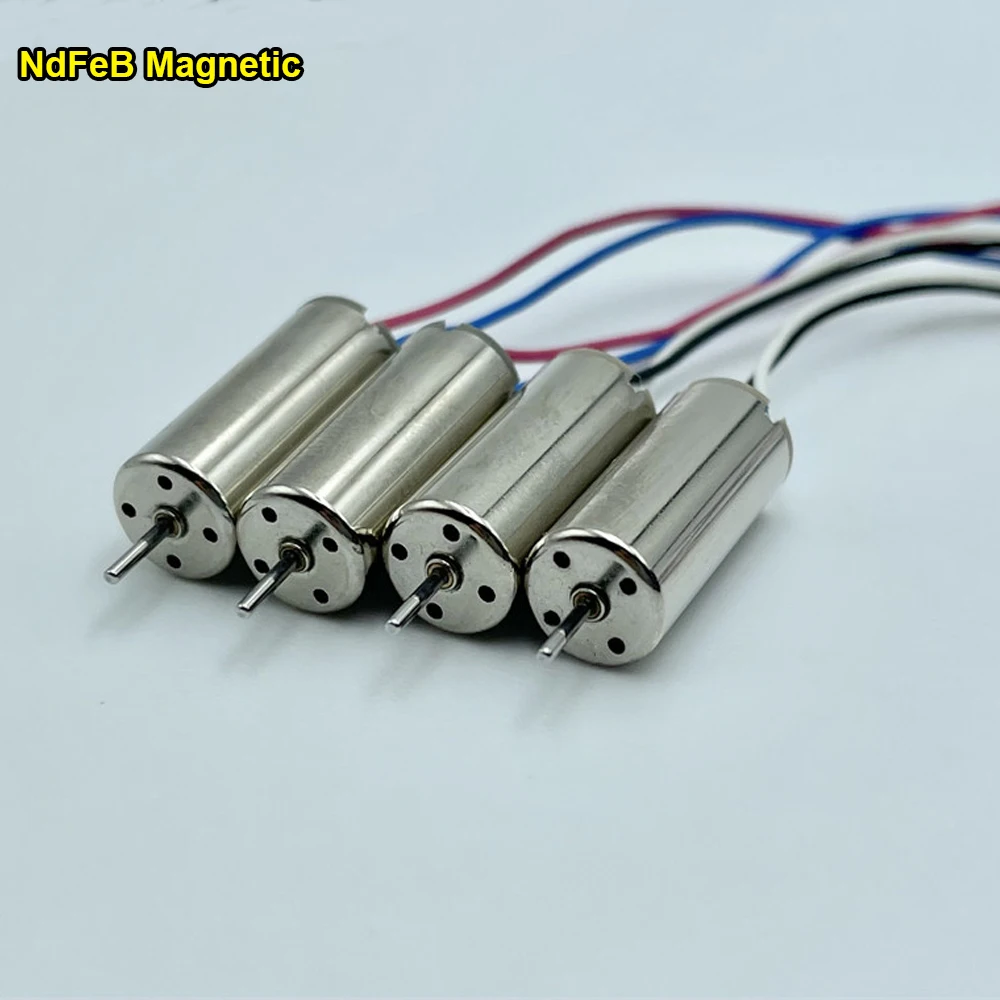 Micro moteur 716 3.7V 52000 tr/min sans noyau pour drone RC