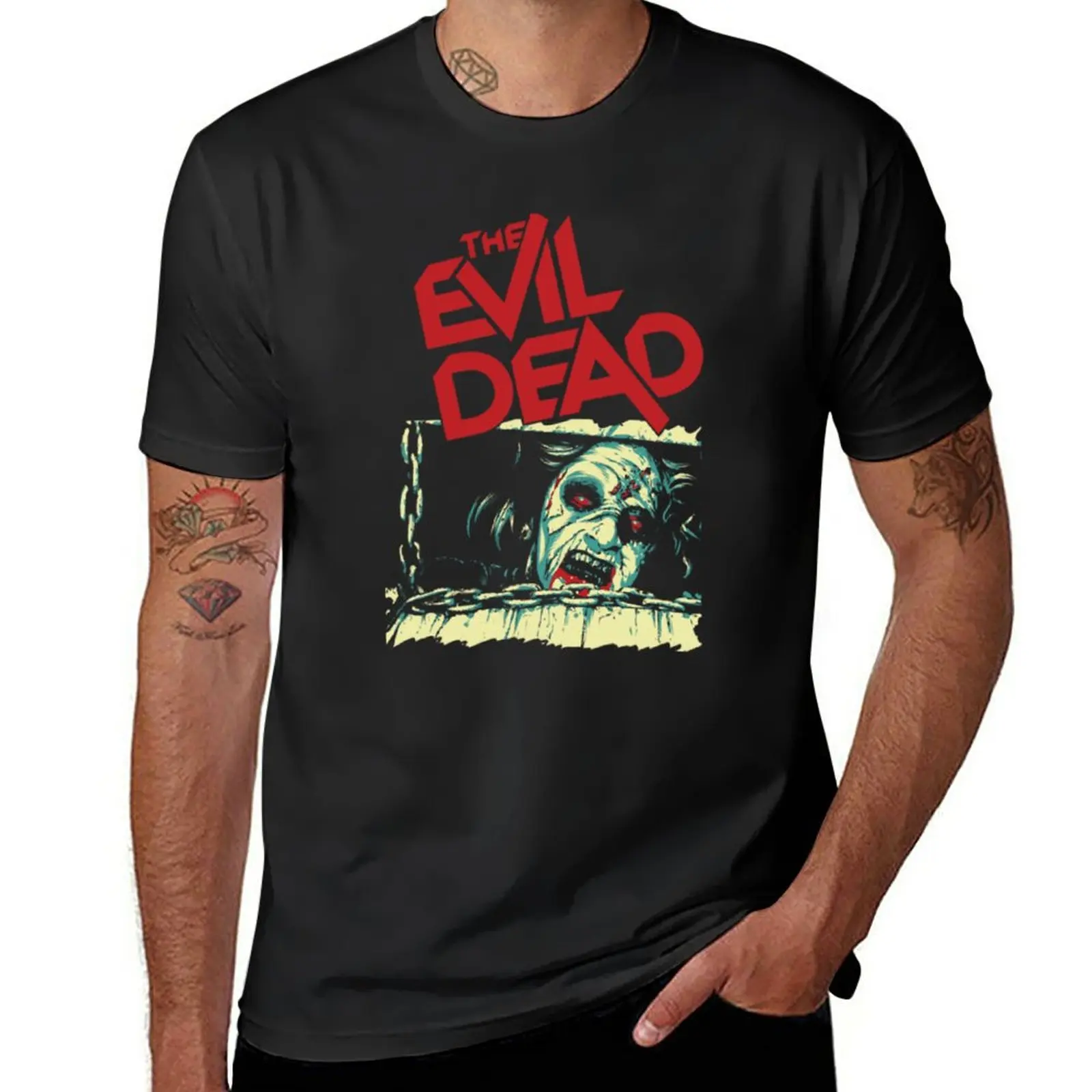 

New The Evil Dead T-Shirt heavyweight t shirts blank t shirts aesthetic clothes mens vintage t shirts