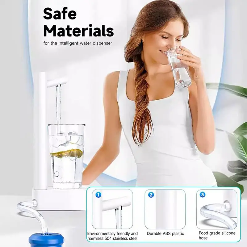 7-gear Smart Automatic Water Dispenser Desktop Water Pump Dispenser Detachable Outdoor Automatic