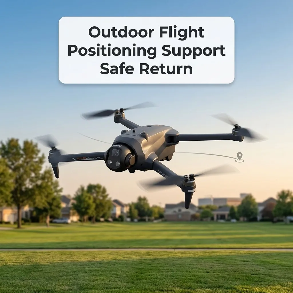 Drone Potensic GPS con Ritorno Automatico, Evitamento Ostacoli, Veicolo Aereo Professionale, Seguimento Intelligente, Telecomando con Schermo, Quadricottero - Image 4