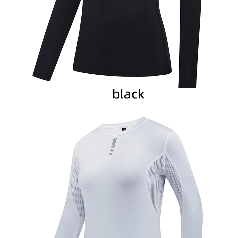 YKYWBIKE Damen Radsport-Basisschicht Winter & Herbst Fahrrad-Unterhemd Langarm Thermo-Fleece Rennrad Radfahren Basisschicht – Detail 4
