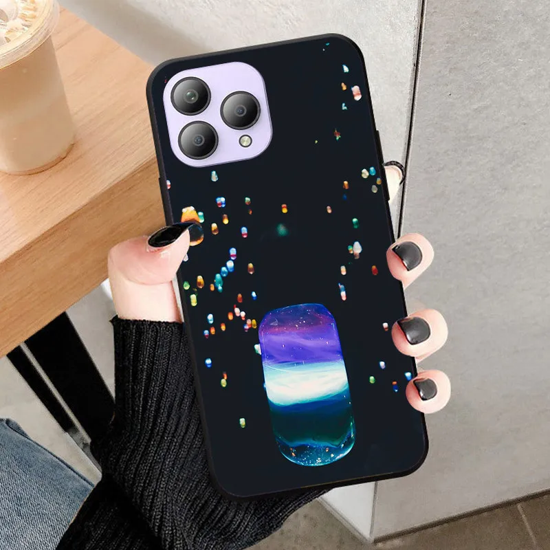 Sleek Black Silicone TPU Phone Case - Soft Protective Bumper Shell Cover