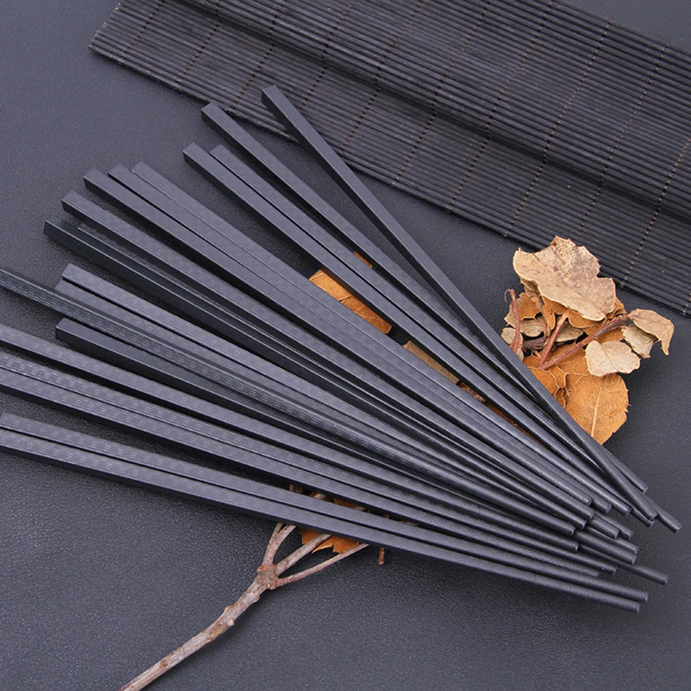 

1pair Black Bamboo Chopsticks Healthy Chinese Chopsticks Reusable Sushi Gift bamboo chopsticks chopsticks stand