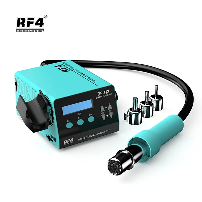 

RF4 1000W Fast Desoldering Hot Air Gun Soldering Station Digital Display Intelligent BGA Rework Station To PCB Chip Repair RF-H2