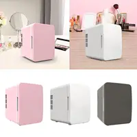 Mini Fridge Single Door Multiuse Beverage Refrigerator for Desk Vehicle Dorm 1