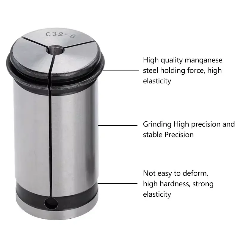 C32 Collet BT30 BT40 SC C16 C20 C25 C32 C42 Powerful Collet Chuck Tool Powerful Milling Cutter Strong Power Chuck