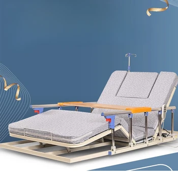 Electric Elderly Bed Assist, Automatic Lift Recliner for Home Care, Adjustable Mattress with Back Support for Bedridden Patients