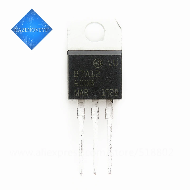 

10 штук Φ BTA12 TO-220 Φ