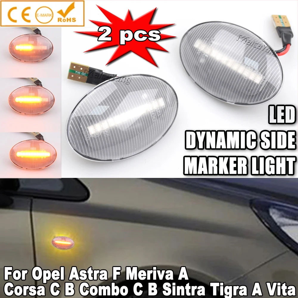 Indicatori Di Direzione Laterali Fumé Per Opel Corsa B (1993-2000) E Altri Modelli – Set Da 2 Pezzi - 6