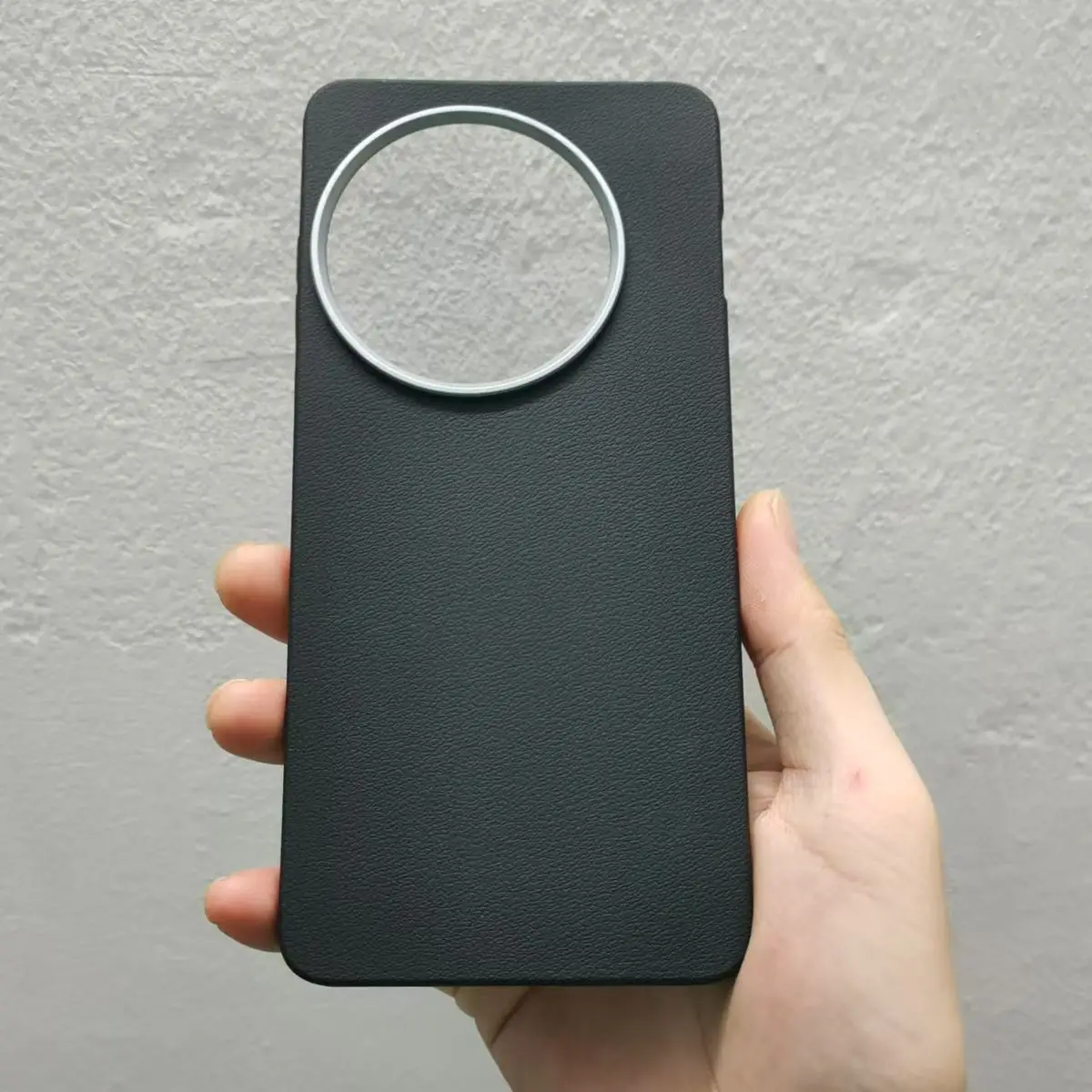Hard PU Skin Slim Protective Back Cover Case - Full Cover Phone Shell Housing