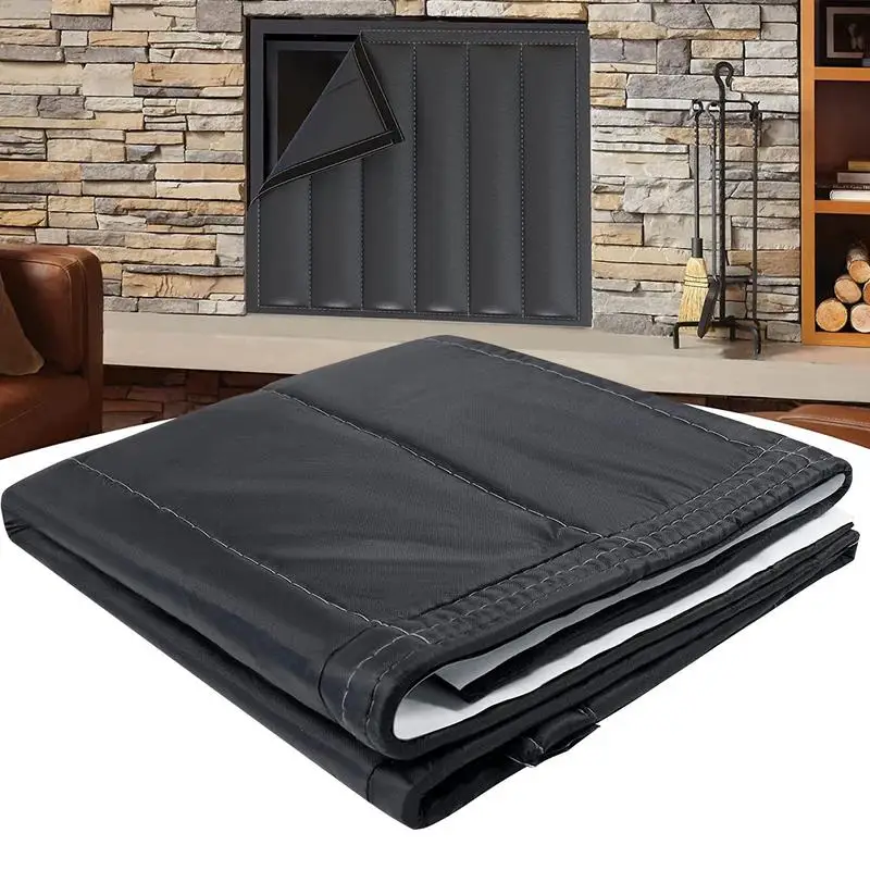Fireplace Windproof Insulation Blanket Ventilation Cover To
