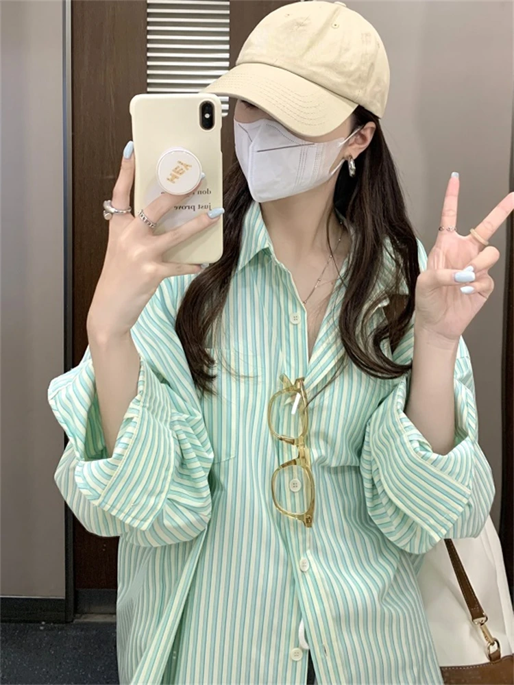 Womens Blouse Summer Women Blouses Spring White Long Shirt Female Maxi Blusas Casual Vintage Long Sleeve Cotton Oversize Loose