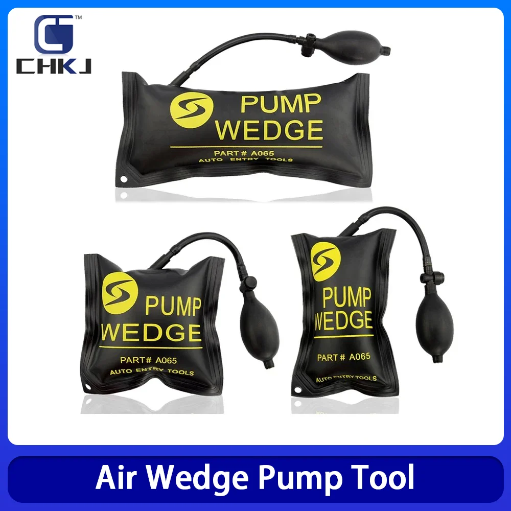 Chkj 3 Tipi Pompa Cuneo Auto Air Wedge Tool Airbag Lock Open Car Door Lock Window Set Strumento Professionale Per Fabbro Di Apertura