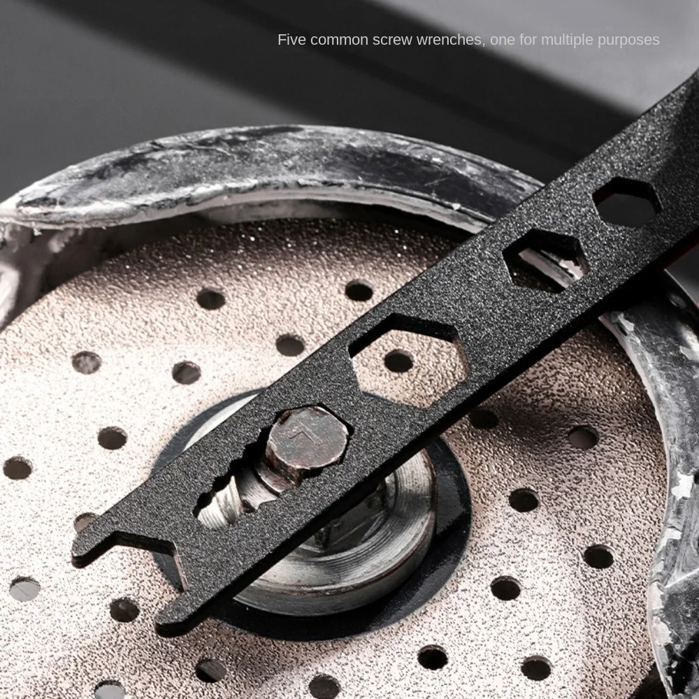 Dual-purpose Wrench Angle Grinder Four Claw Thickened Disassembly Wrench Adjustment Tools for Grinding Wheel Machine Accessories