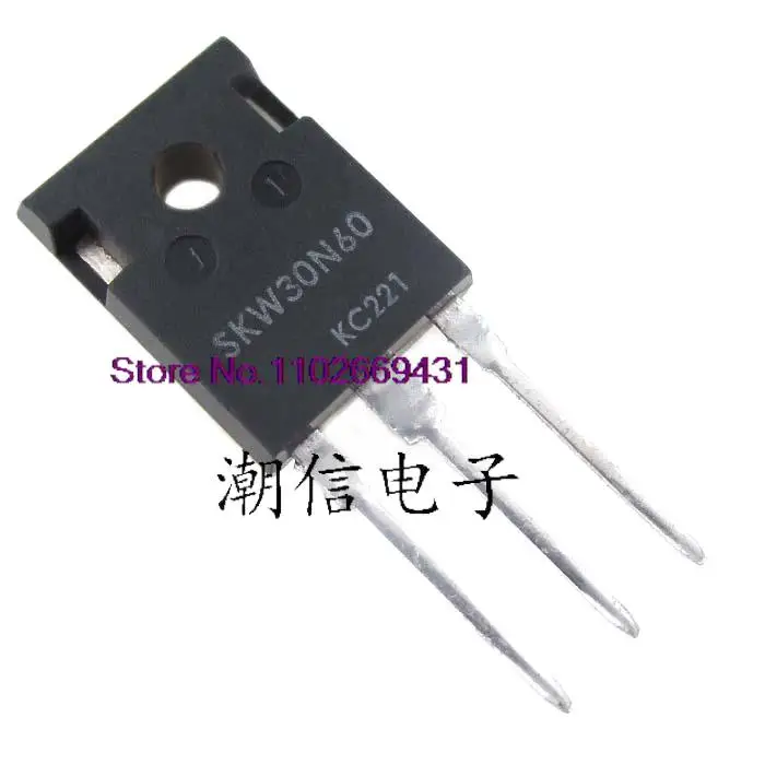 

5PCS/LOT K30N60 K30N60HS SKW30N60 30A600V Original, in stock. Power IC