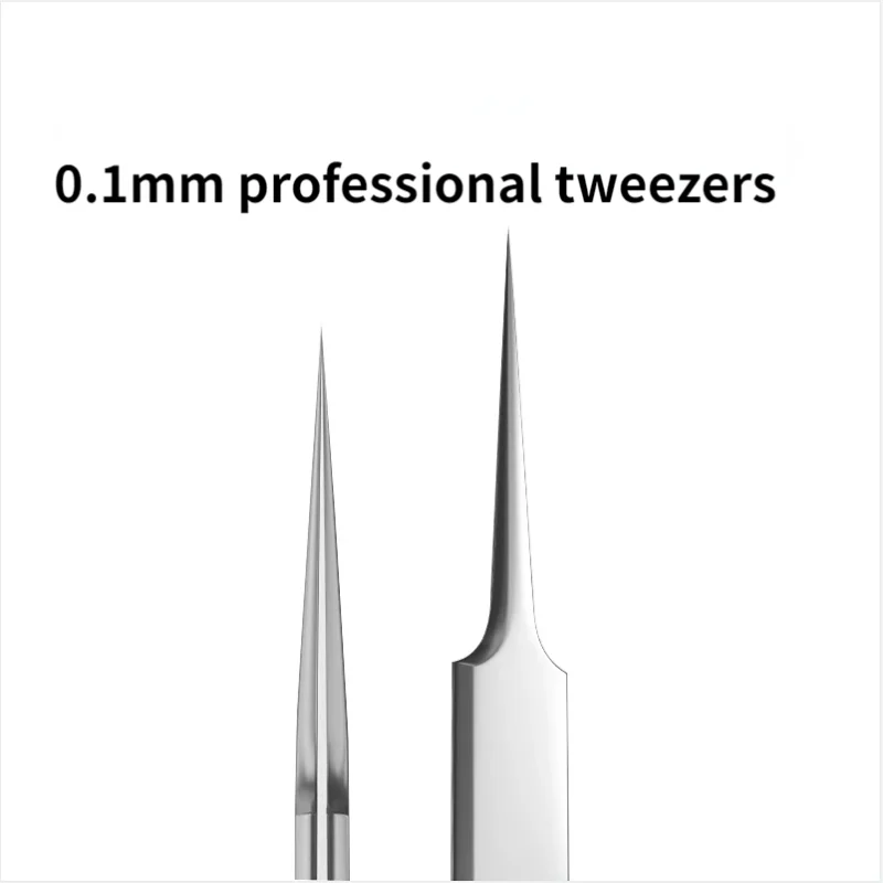 Blackhead Clip Tweezers German Ultra-fine No. 5 Cell Pimples Blackhead Clip Tweezers Beauty Salon Special Scraping & Closing Artifact Acne Needle Tool