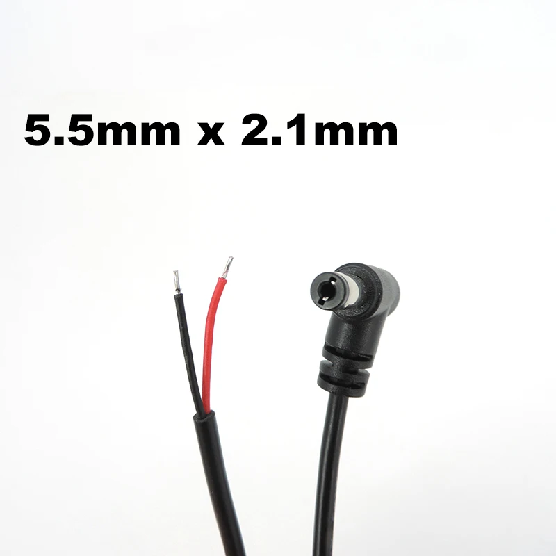 DC Power Cable 1m 4.0x1.7 3.5x1.35mm 5.5x2.1mm 2.5mm 22AWG Extension Cord Male Female connector for CCTV Camera wiring cable connectors wire connectors dc connectors power connector plug adapter power connector adapter dc power connectors