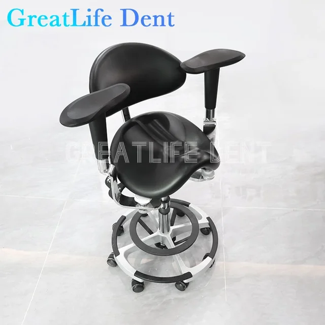 GreatLife Dent Dental Laboratory Equipment Instrument Dentist chair Comprehensive Treatment Luxury Foot Pedal Height Adjustable