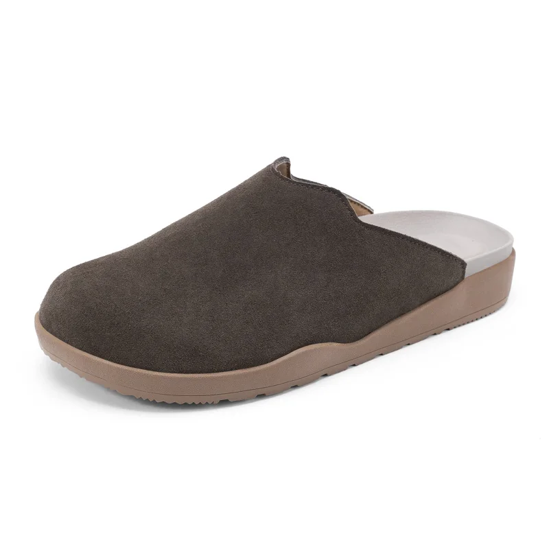 Fashion Mens Muller Shoes New Style Summer Drag Leisure Walk Male Half Slippers Outdoor Lazy Flats Business Casual_vogvips.com