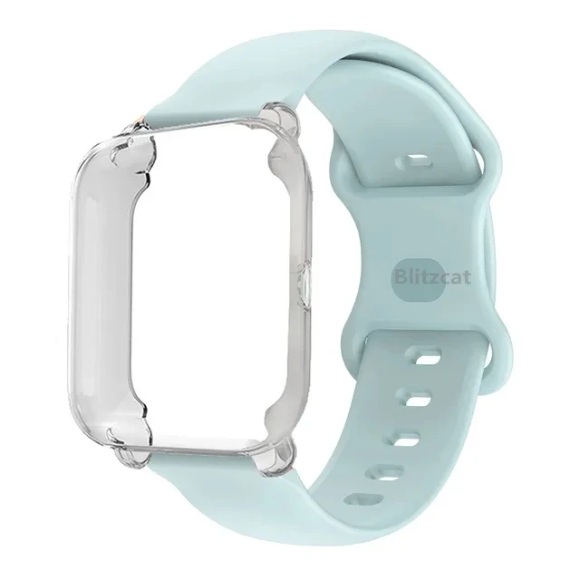 Silicone Band Bracelet with TPU Protective Case
