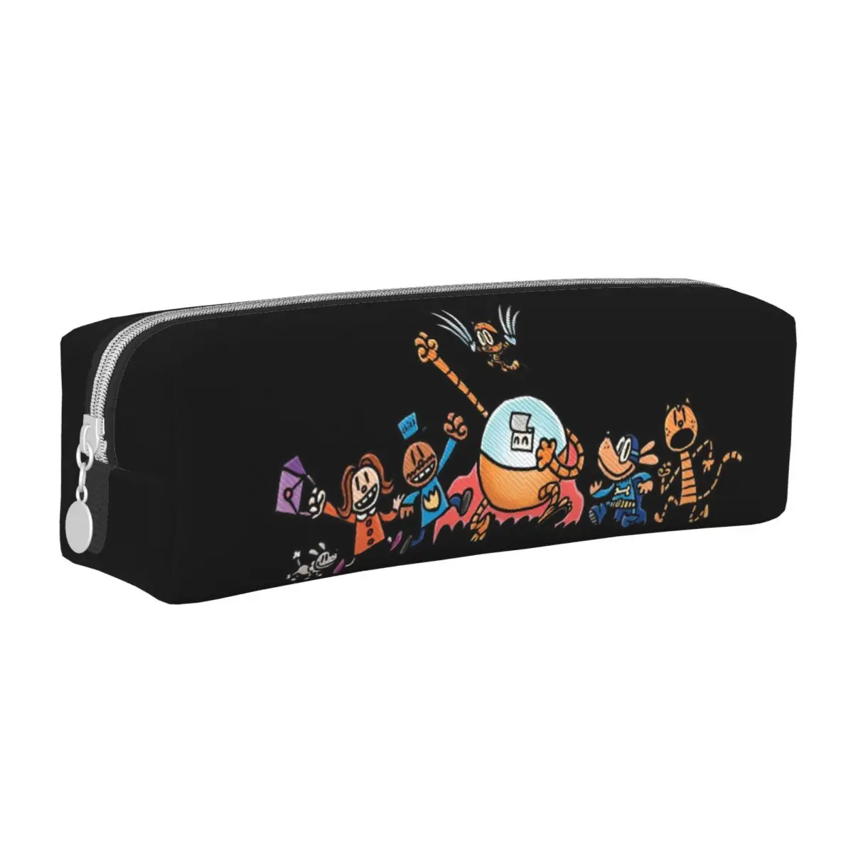Dog Man Dogman Movie Comic Pencil Case Fashion Cartoon Animals Pen Box Bag Girl Boy Large Storage School Supplies Pencil Box