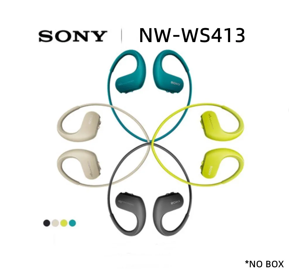 SONY NW-WS413 Sony WS413 Waterproof All-in-One MP3 Player Walkman NW-WS410  Series Walkman 4GB MP3 Player NW-WS413（no box）