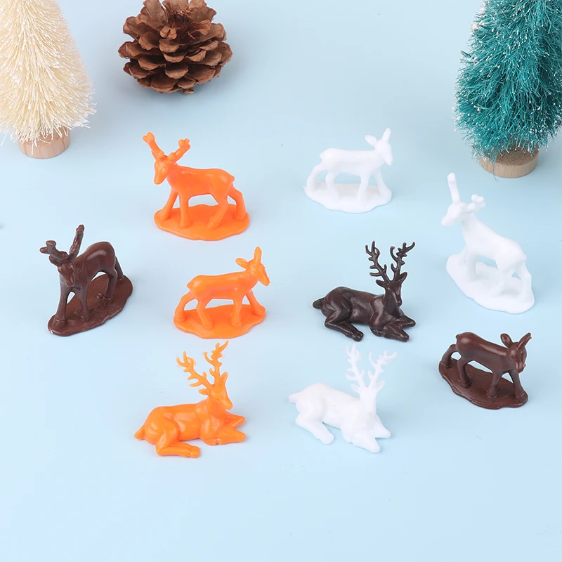 

Искусственная Рождественская имитация оленя Сика, сказочный олень, садовый реквизит, статуя животного, домашний лось, фотоорнамент